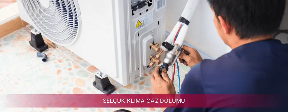 Selçuk İlçemi LG Klima Gaz Dolumu